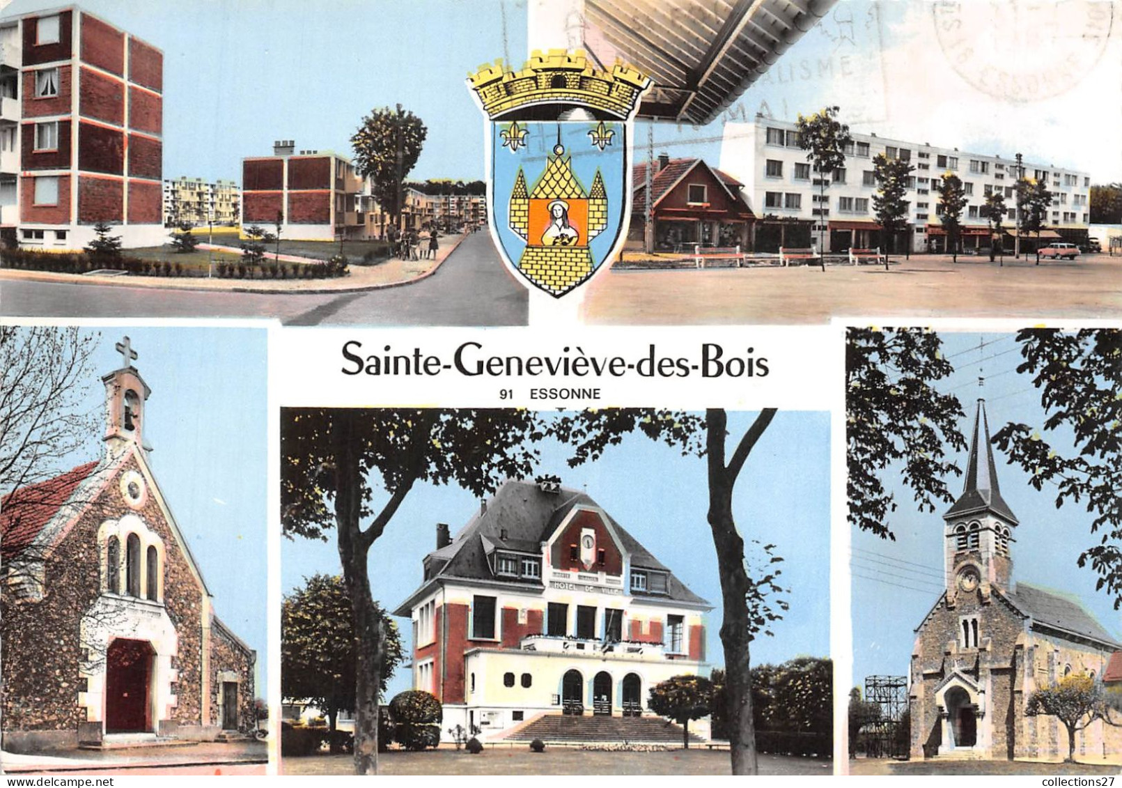 91-SAINTE-GENEVIEVE-DES-BOIS- MULTIVUES - Sainte Genevieve Des Bois