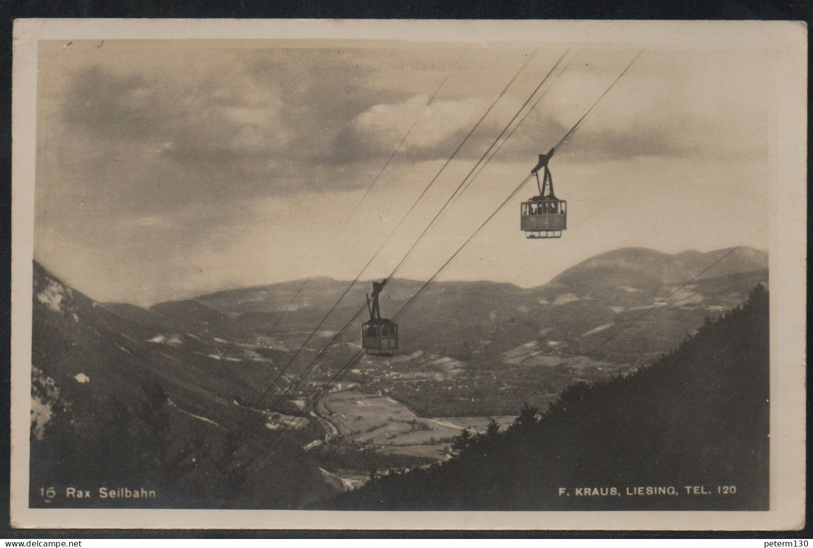 H062 - Rax, Seilbahn, 1936 - Raxgebiet