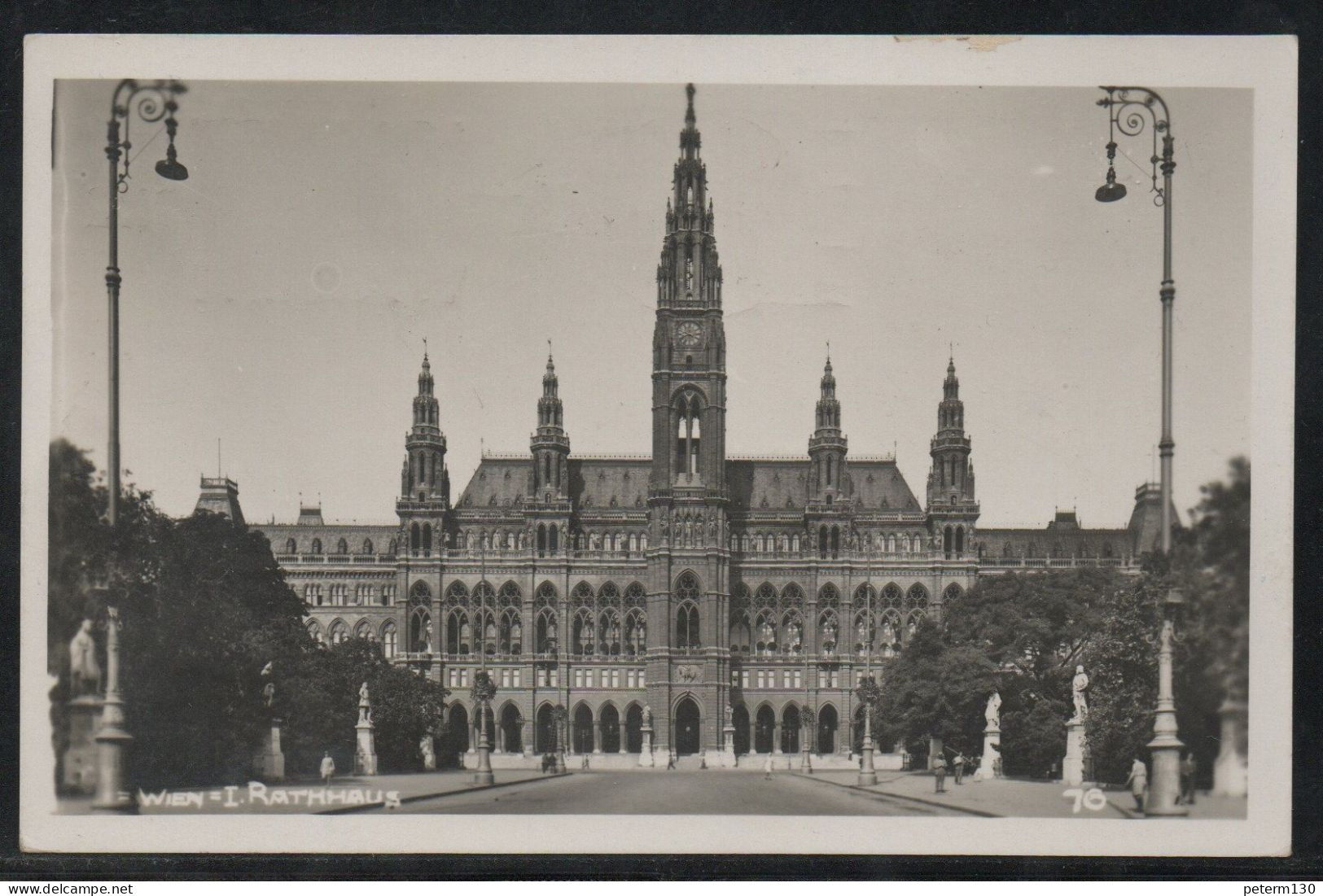 H068 - Wien, Rathaus, 1936 - Ringstrasse