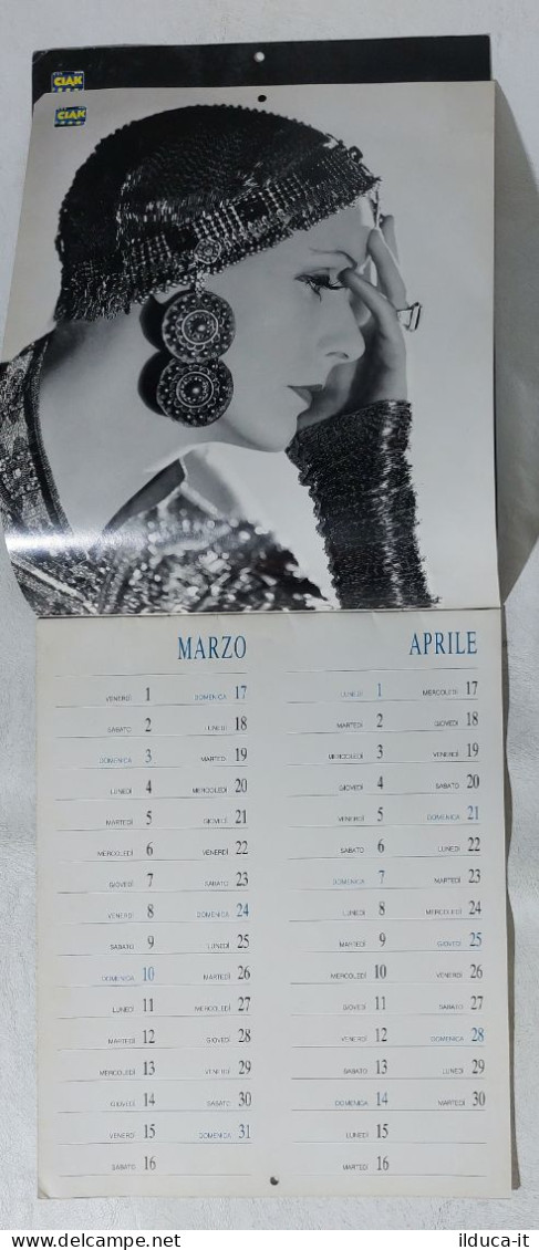 I114662 CALENDARIO Ciak 1991 - Greta Garbo - Grand Format : 1991-00