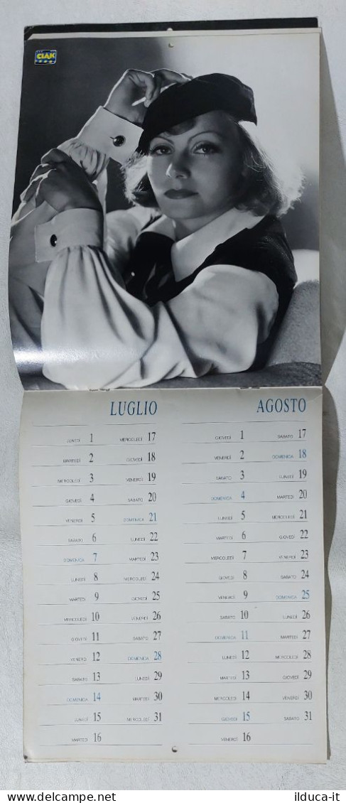 I114662 CALENDARIO Ciak 1991 - Greta Garbo - Big : 1991-00