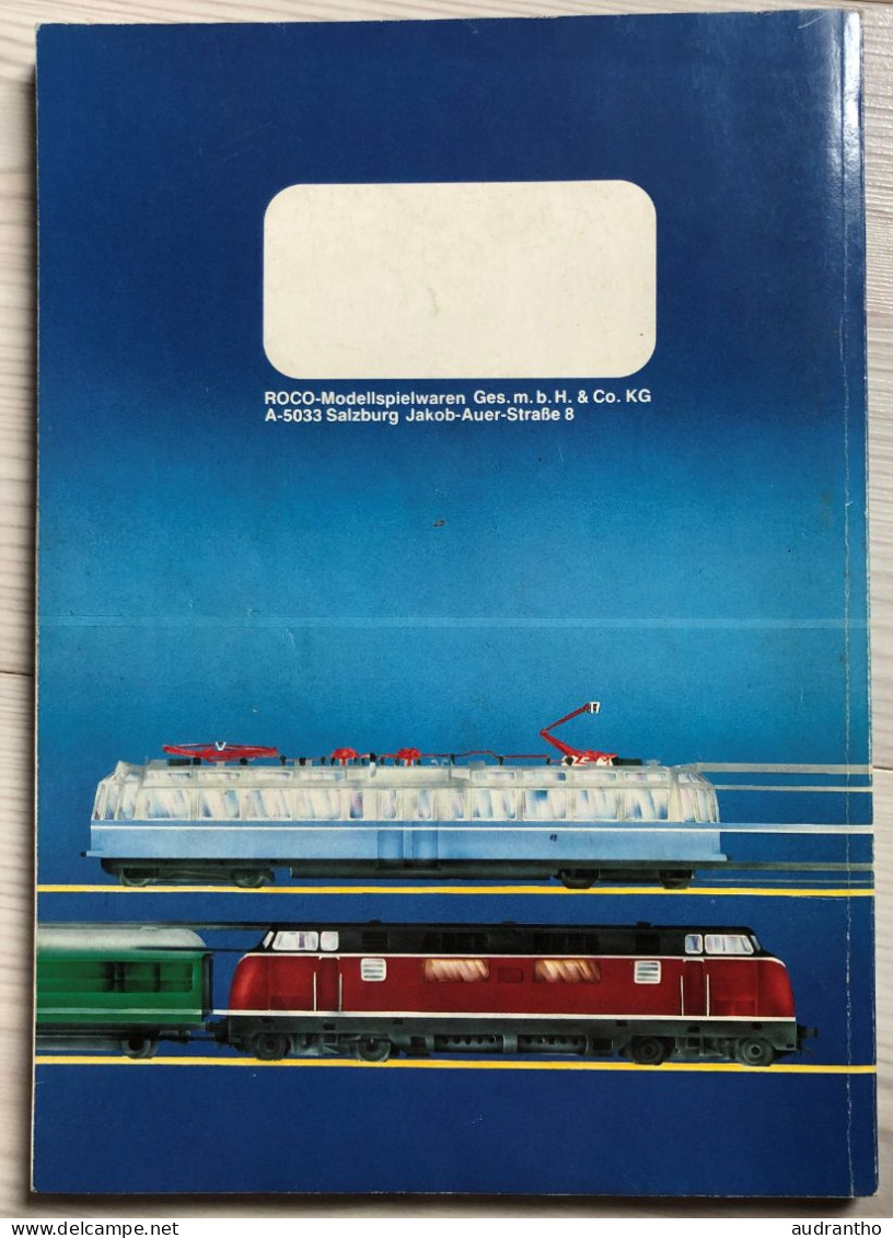 Catalogue ROCO  1986-87 Modélisme Train Rail O-HO-HOe-N - Frans