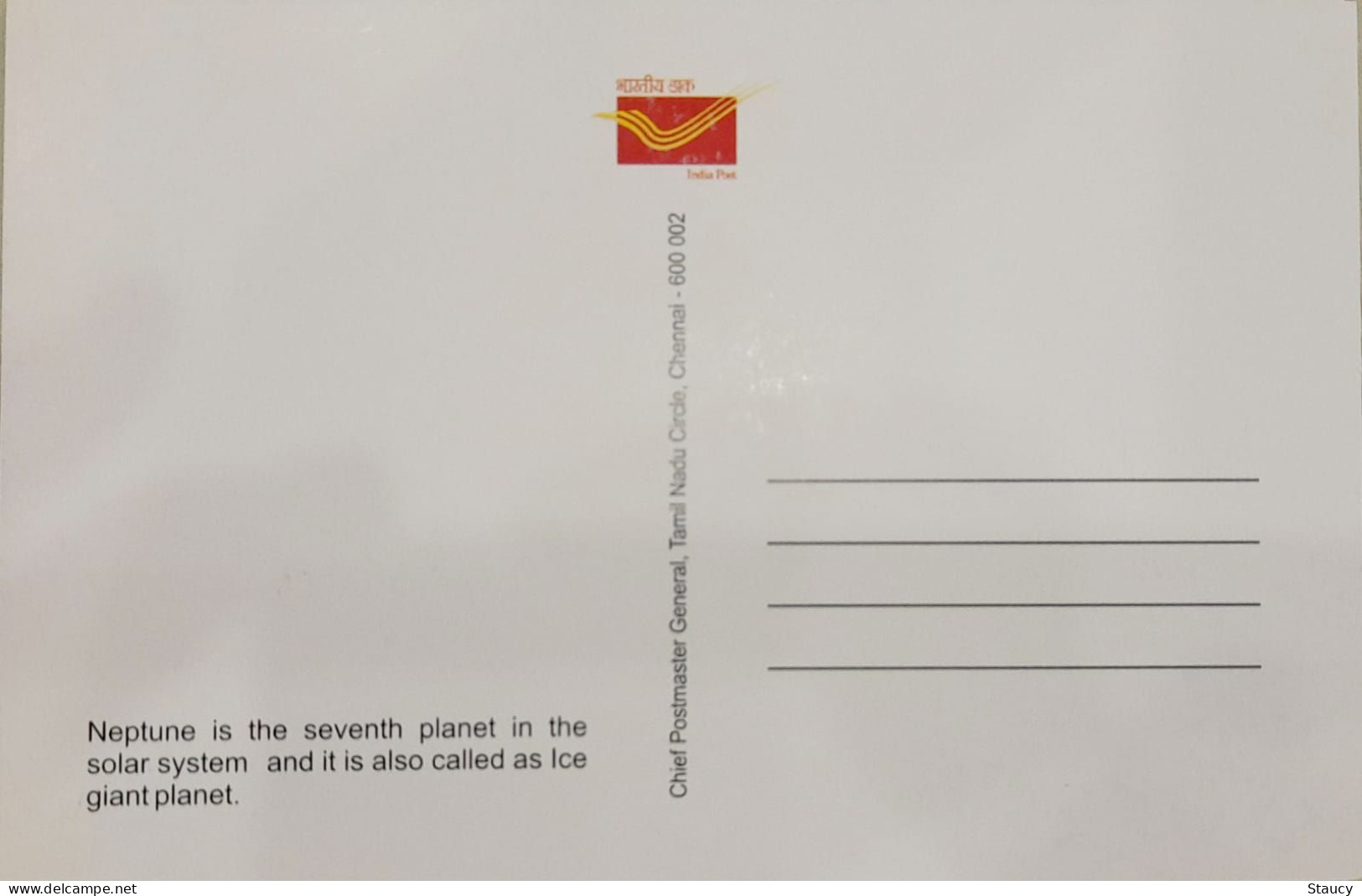 India 2018 - 19 The Solar System "INDIA POST" set of Picture Postcard PPC STAMPED & CANCELLED Special Pack as per scan