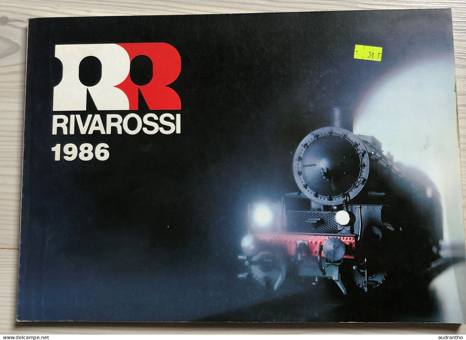 Catalogue Général  HO-O-N RR RIVAROSSI Italie 1986 Modélisme Ferroviaire Train Rail - Francés