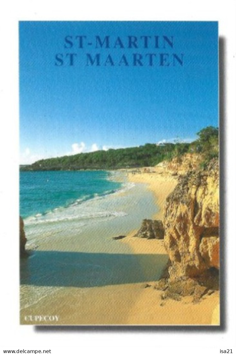 Carte Postale: ST-MARTIN - ST MAARTEN, Vue De La Plage. - Saint Martin