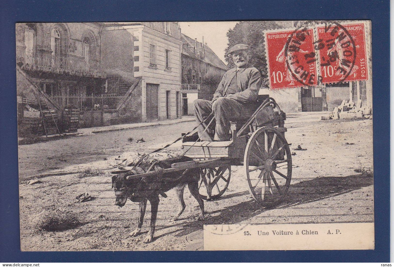 CPA [41] Loir Et Cher > Voiture Attelage De Chien - Autres & Non Classés