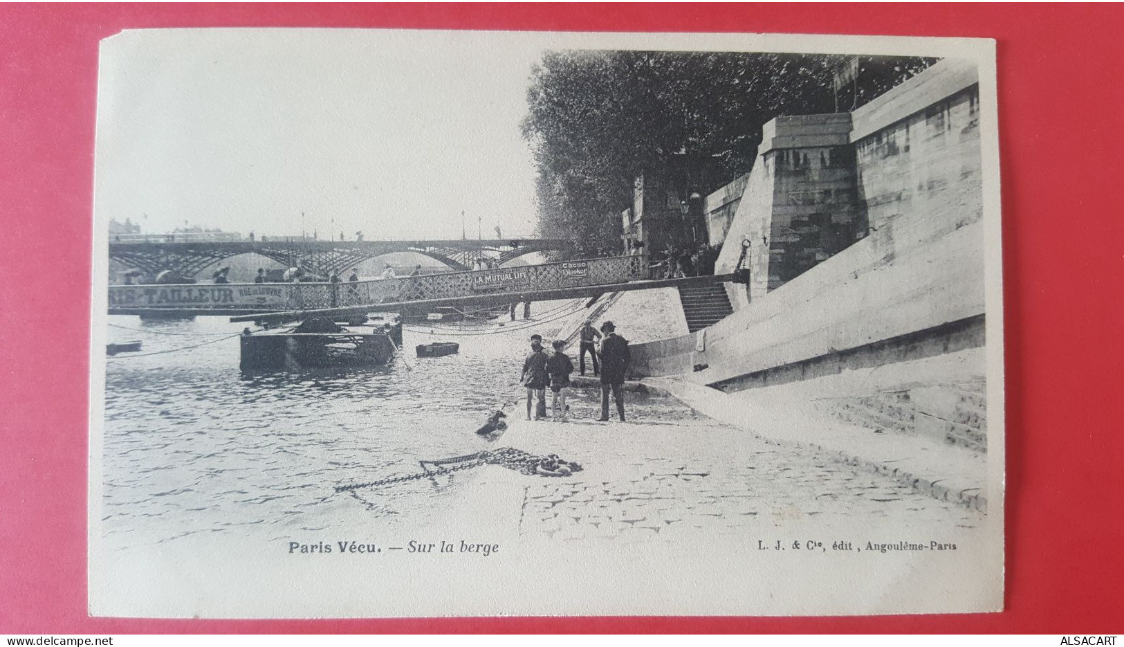 Paris Vécu. Sur La Berge - Konvolute, Lots, Sammlungen