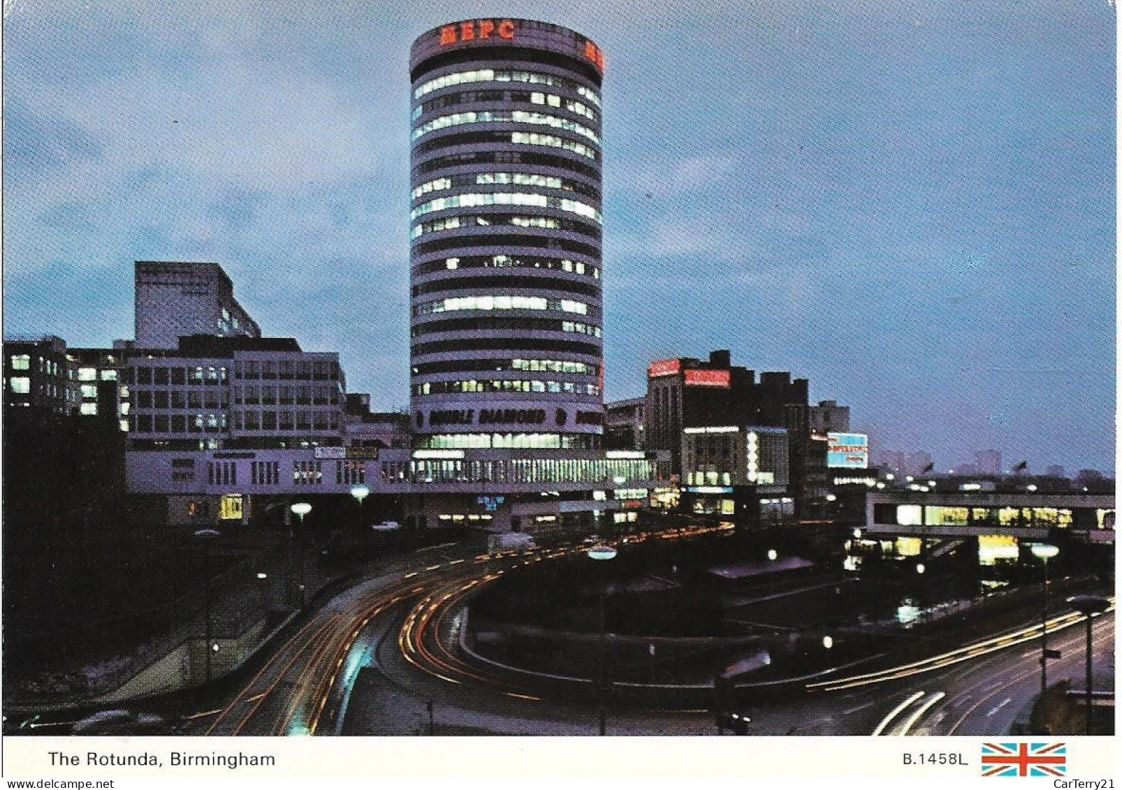 CPM. ANGLETERRE. BIRMINGHAM. THE ROTUNDA. - Birmingham