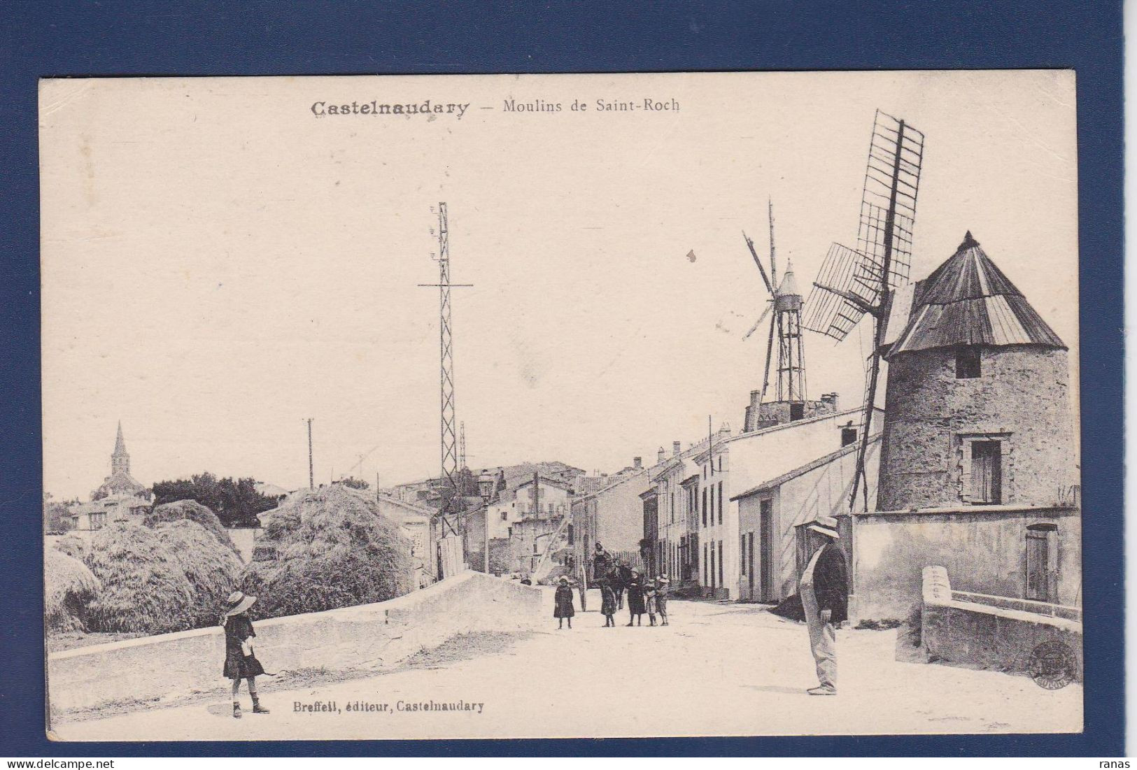 CPA [11] Aude > Castelnaudary Moulins à Vent - Castelnaudary