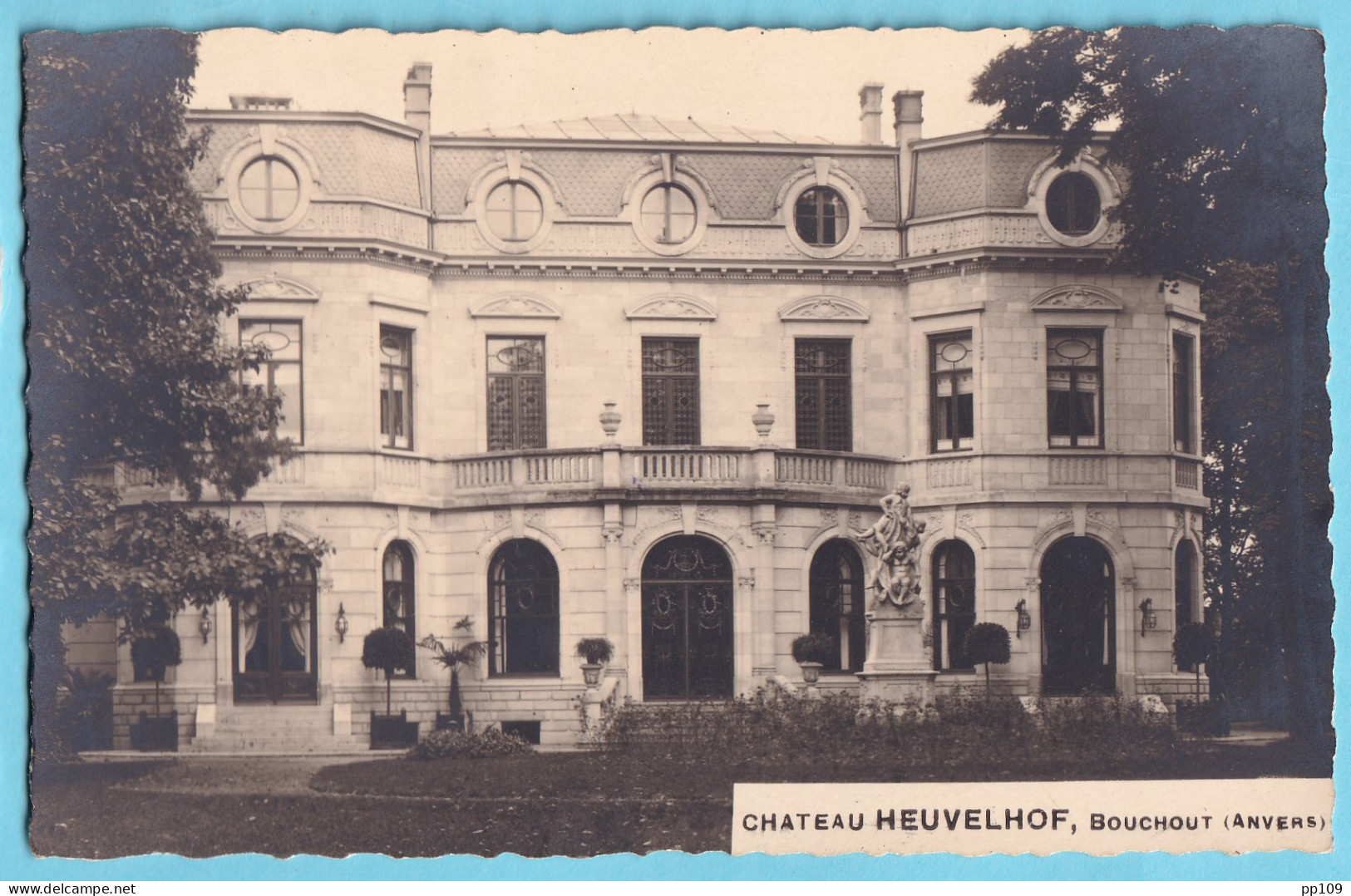 PK BOECHOUT BOUCHOUT Château Heuvelhof Anvers  Carte-photo  - Boechout