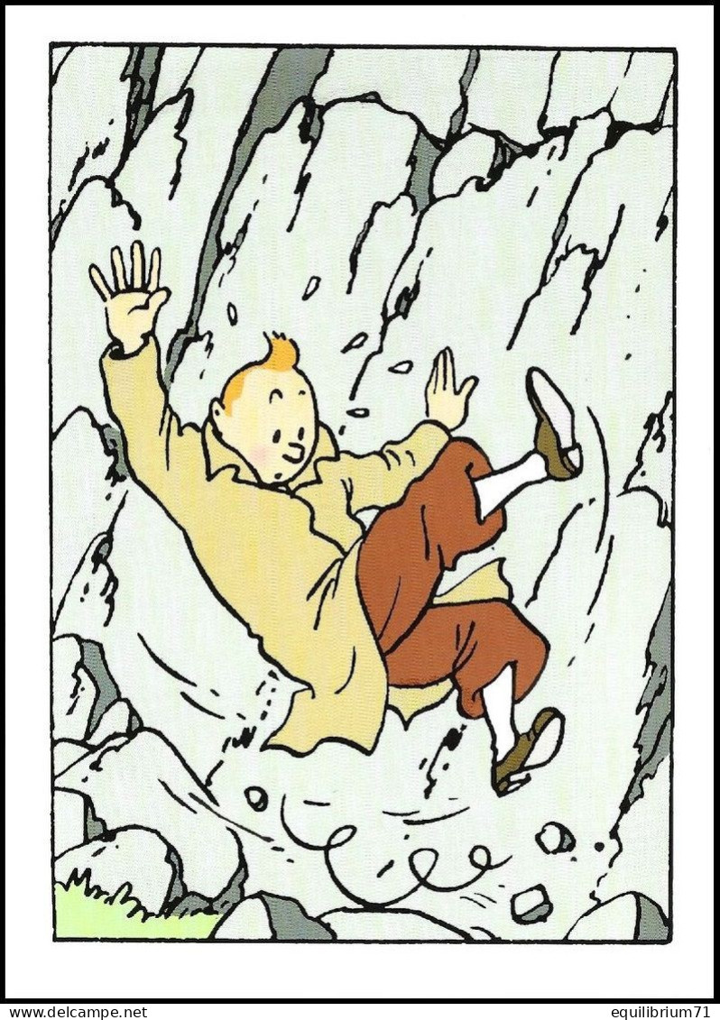 Carte Postale / Postkaart** - Kuifje/Tintin - Le Sceptre D'Ottokar / De Scepter Van Ottokar - Bandes Dessinées