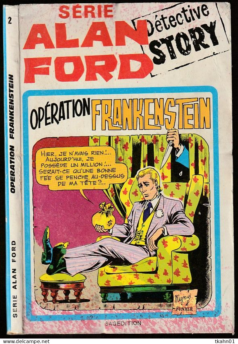 ALAN FORD N° 2 " SAGEDITION " PETIT FORMAT - Sagédition