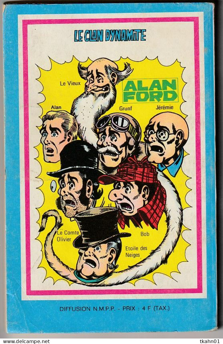 ALAN FORD N° 3 " SAGEDITION " PETIT FORMAT - Sagédition