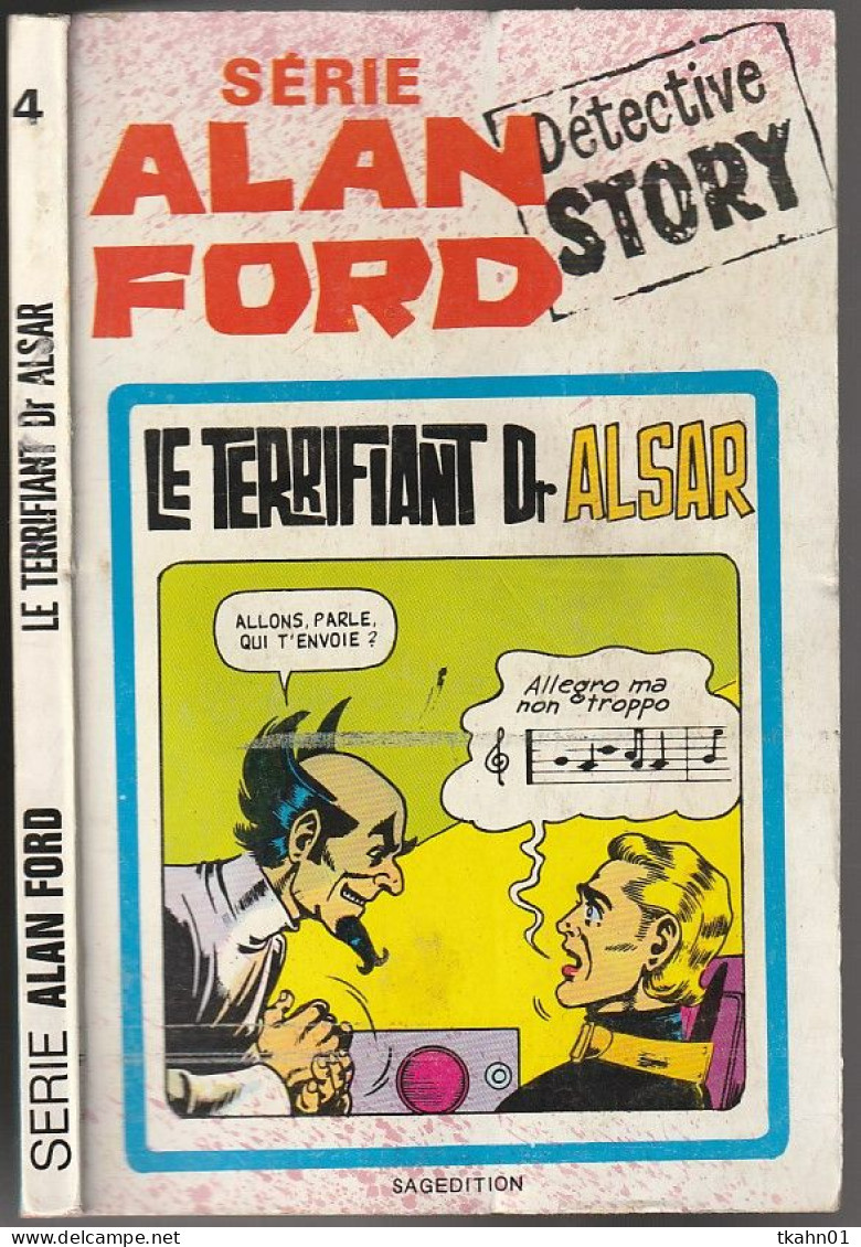 ALAN FORD N° 4 " SAGEDITION " PETIT FORMAT - Sagédition