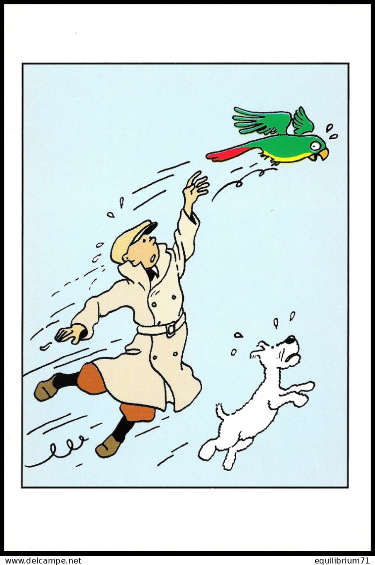 Carte Postale / Postkaart** - Kuifje/Tintin - L’étoile Mystérieuse / De Geheimzinnige Ster / The Shooting Star - Bandes Dessinées