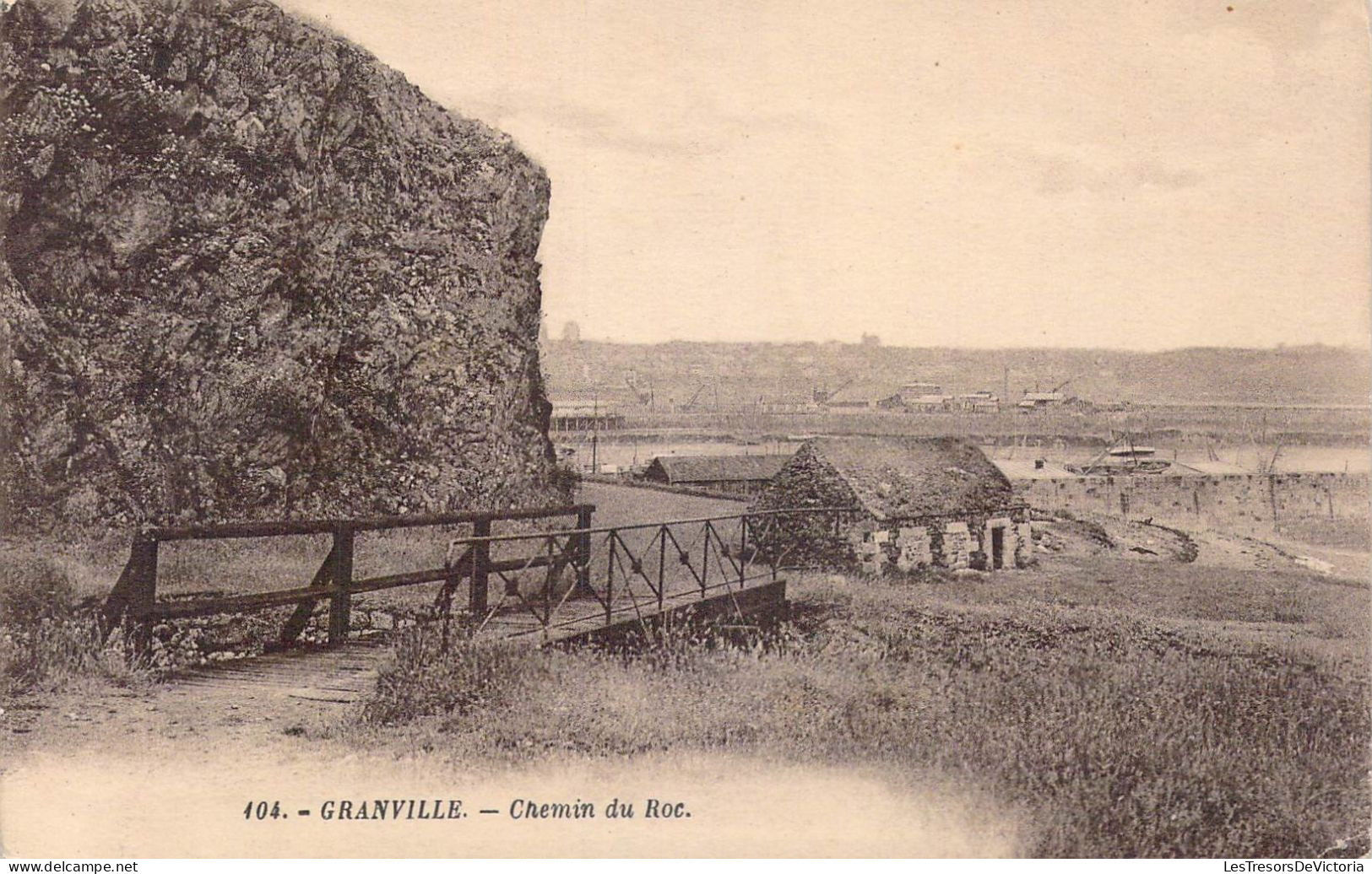 FRANCE - 50 - Granville - Chemin Du Roc - Carte Postale Ancienne - Granville