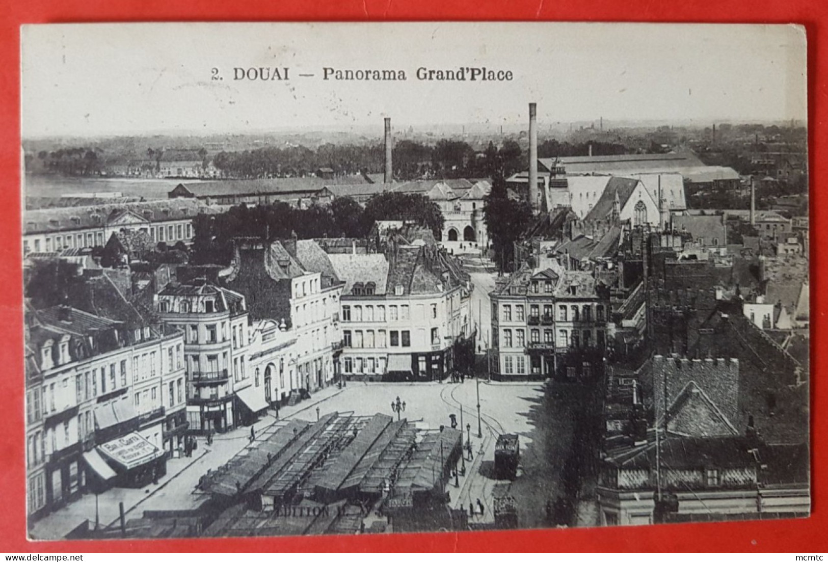 CPA -  Douai - Panorama Grand'Place - Douai