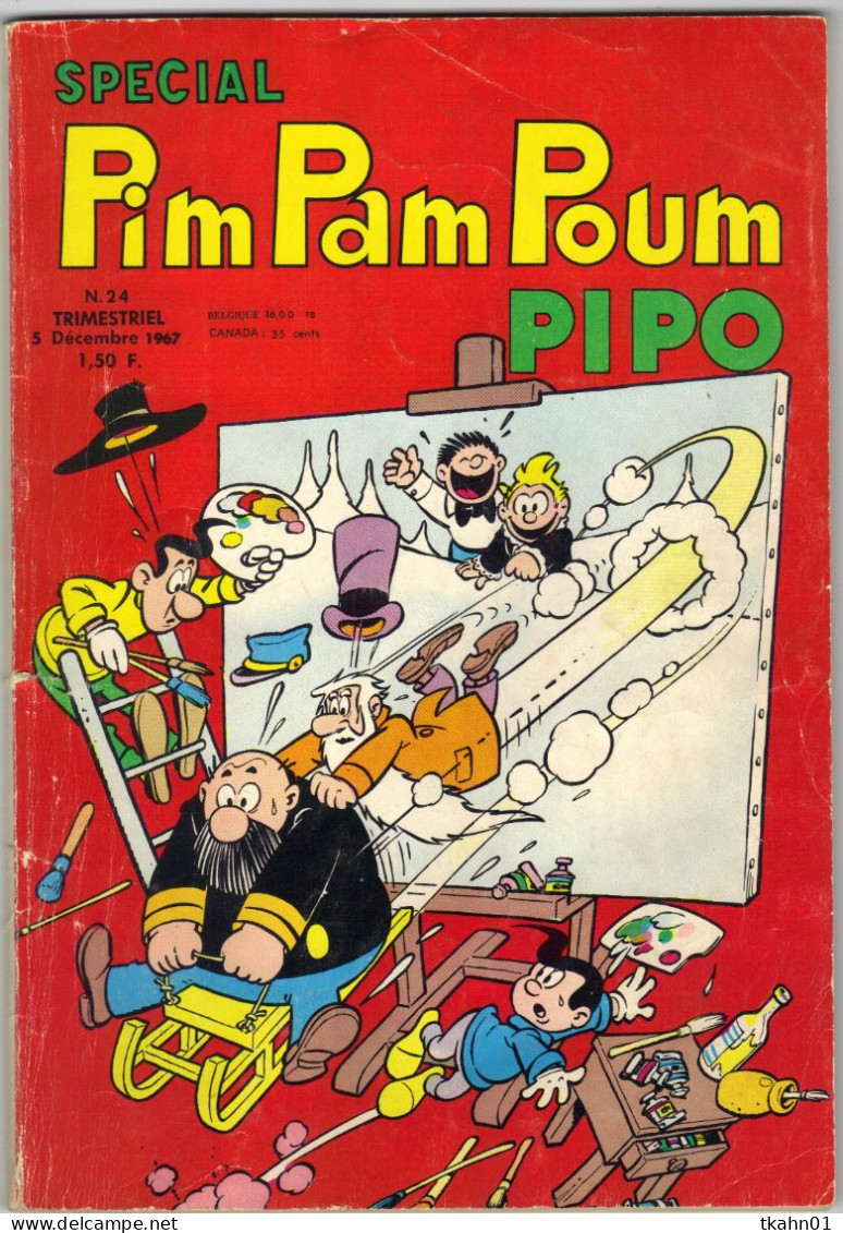 SPECIAL PIM PAM POUM  PIPO N° 24  DE 1967 - Pim Pam Poum