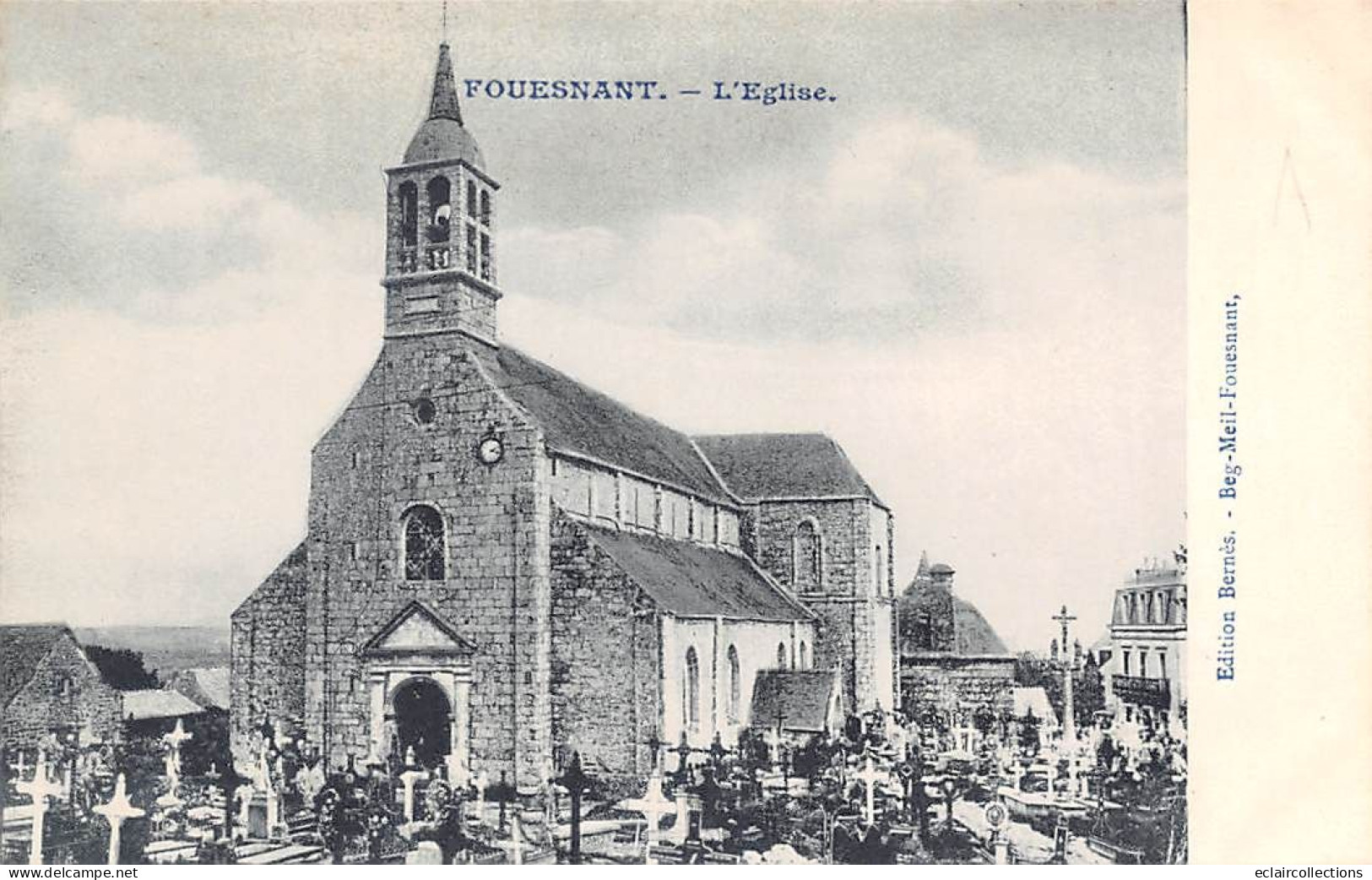 Fouesnant          29           Eglise Et Cimetière    .(voir Scan) - Fouesnant