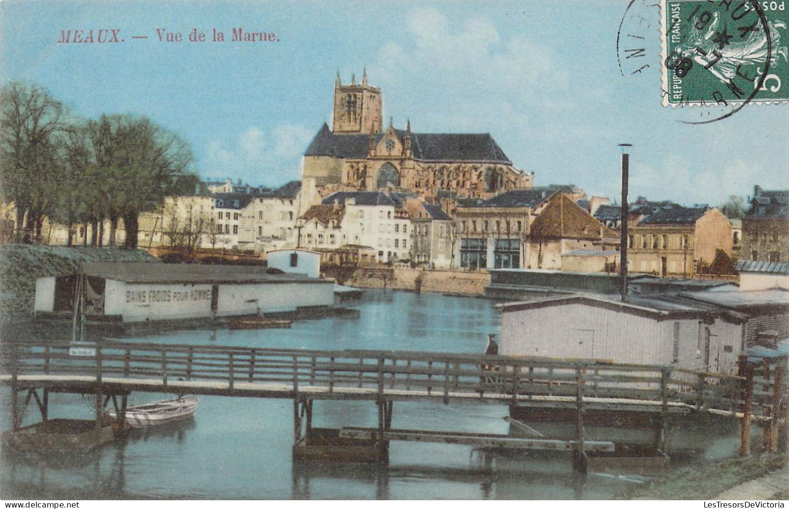 FRANCE - 77 - Meaux - Vue De La Marne - Carte Postale Ancienne - Meaux