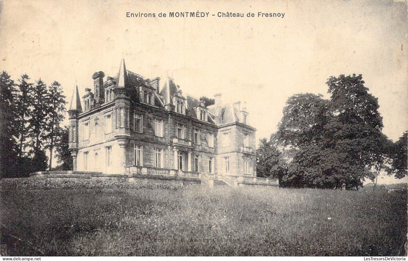 FRANCE - 55 - Environs De Montmédy - Château De Fresnoy - Carte Postale Ancienne - Montmedy