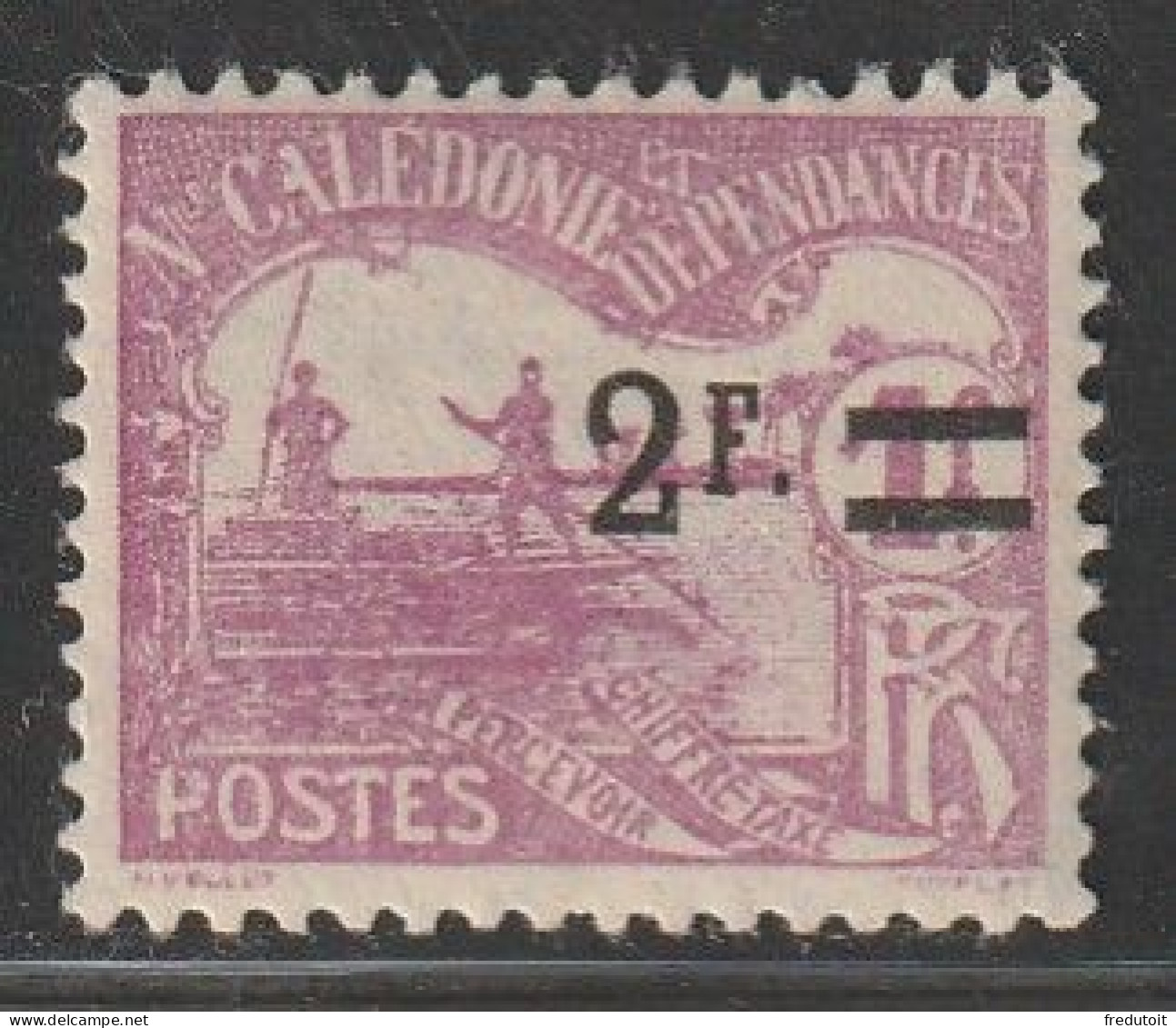 Nouvelle Calédonie - Timbres-Taxe N°24 ** (1926-27) Surchargés - Timbres-taxe