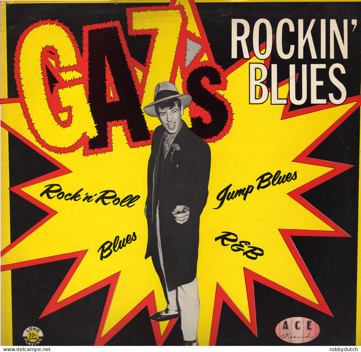 * LP *  GAZ'S ROCKIN' BLUES - VARIOUS (England 1981 EX) - Blues