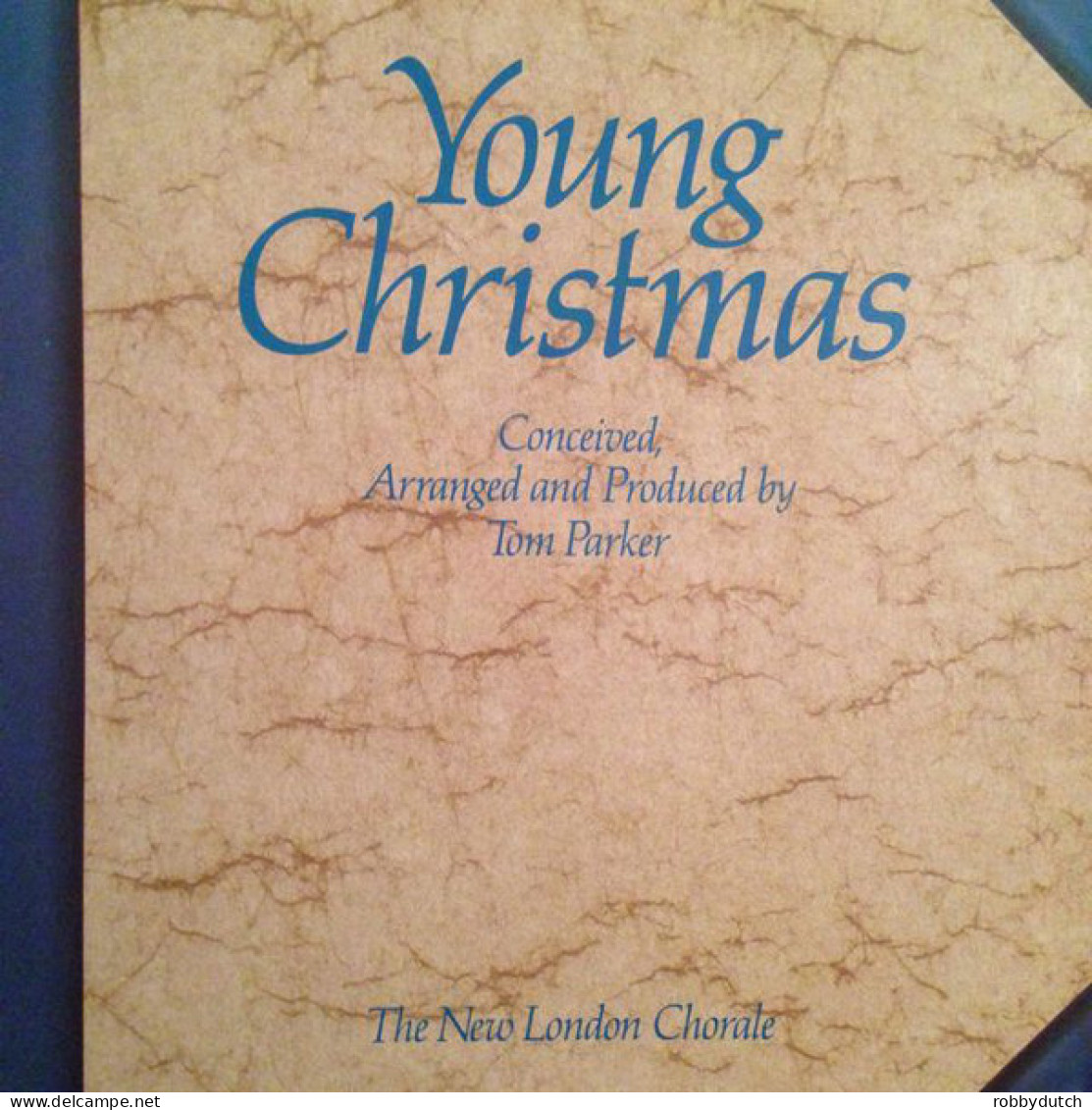 * LP *  NEW LONDON CHORALE - YOUNG CHRISTMAS (Europe 1986 EX!!) - Kerstmuziek