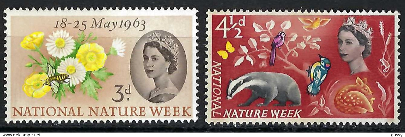 GRANDE BRETAGNE Ca.1963:  Les  ZNr. 351-352 Neufs** - Unused Stamps