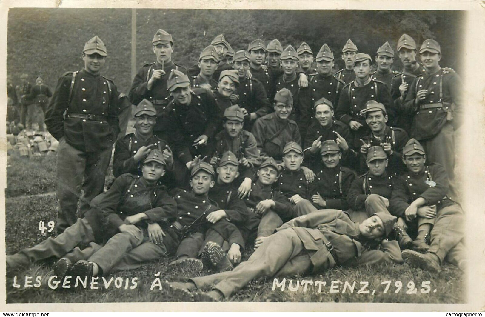 Les Genevois A Muttenz 1925 - Muttenz