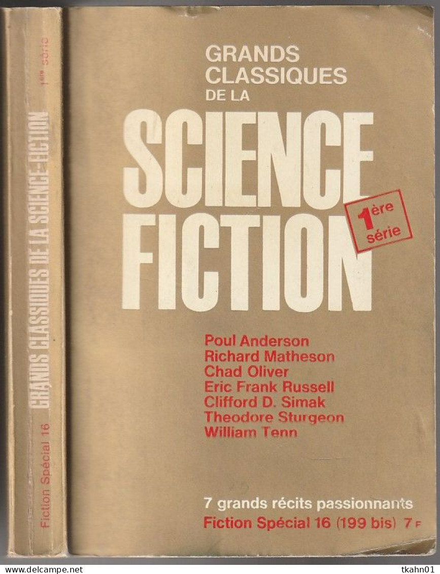 FICTION-SPECIAL N ° 16 DE 1970 ( OPTA ) SCIENCE-FICTION / ANTICIPATION - Opta