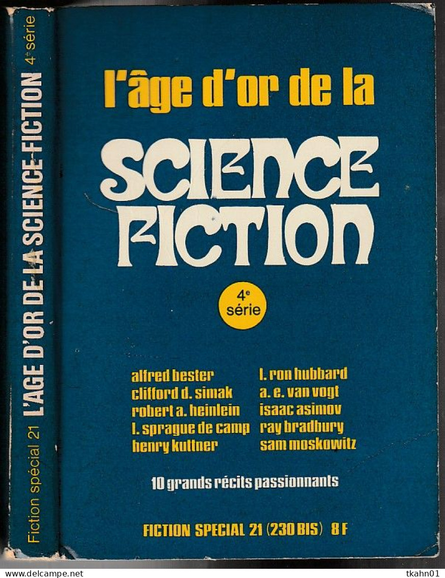 FICTION-SPECIAL N ° 21 DE 1973 ( OPTA ) SCIENCE-FICTION / ANTICIPATION - Opta