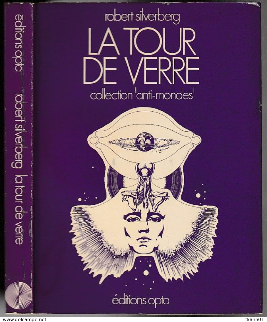 ANTI-MONDES N ° 2 " LA TOUR DE VERRE  " SILVERBERG DE 1972 - Opta