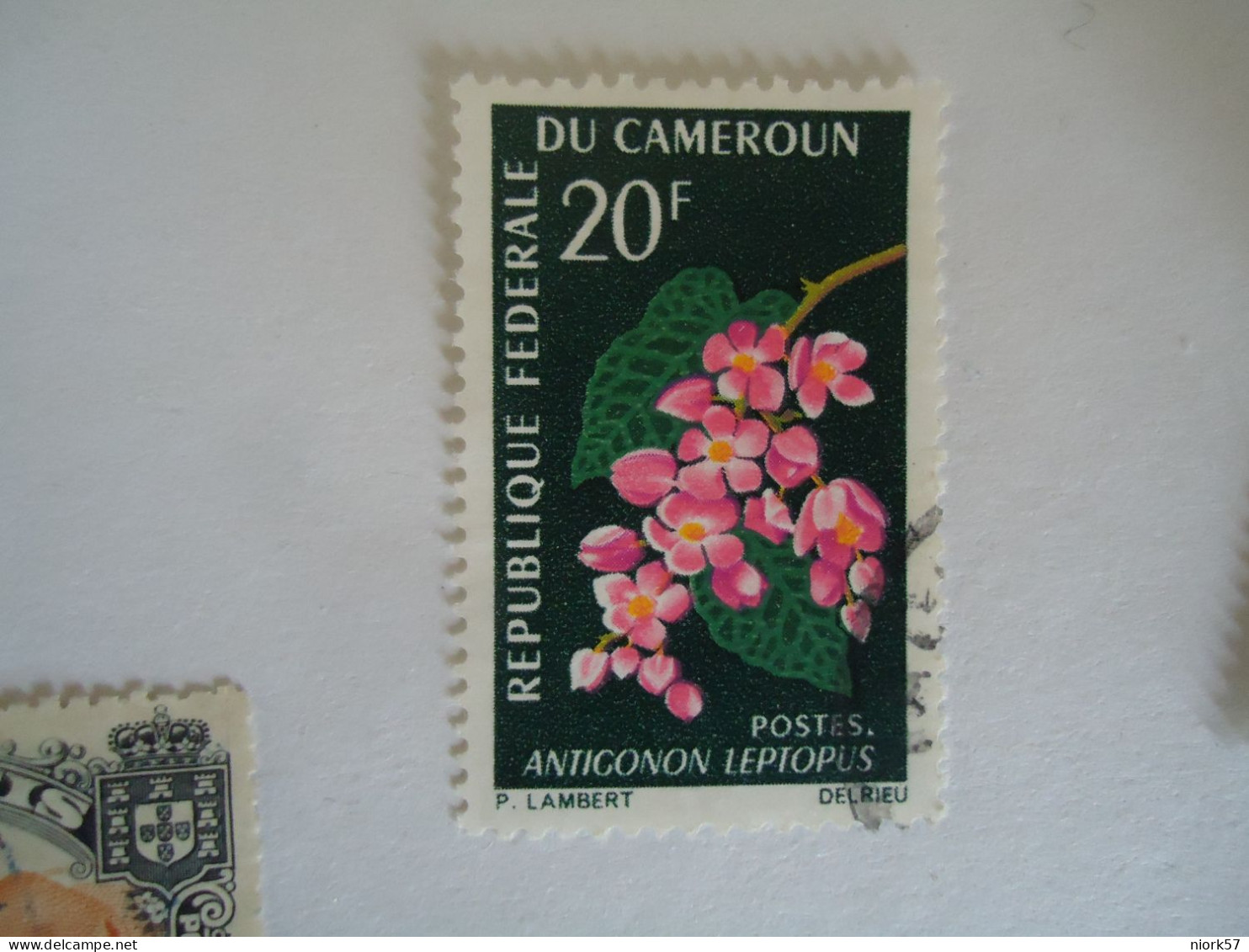CAMEROON USED STAMPS  FLOWERS - Cameroun (1960-...)