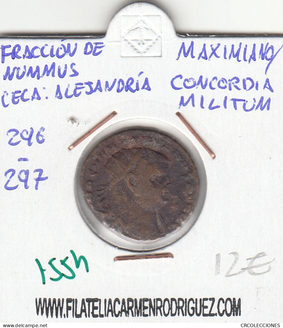 CRE1554 MONEDA ROMANA FRACCION DE NUMMUS VER DESCRIPCION EN FOTO - Otros & Sin Clasificación