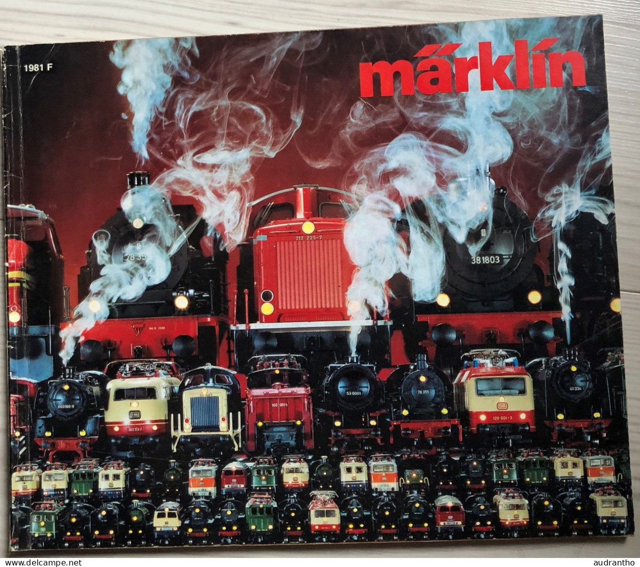 Catalogue MARKLIN HO 1981 -modélisme Ferroviaire Train Rail - Francés