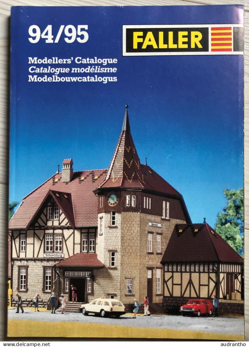 Catalogue Modélisme FALLER 1994/95 -modélisme Ferroviaire Train Rail - Francese