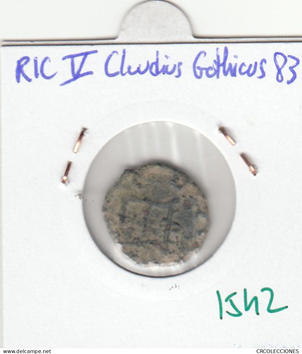 CRE1542 MONEDA ROMANA CLAUDIO II VER DESCRIPCION EN FOTO - Andere & Zonder Classificatie