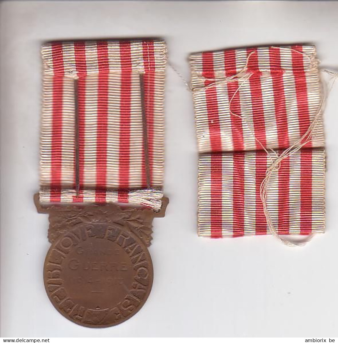 République Française - Médaille Commémorative De La Grande Guerre 1914 1918 - Frankrijk