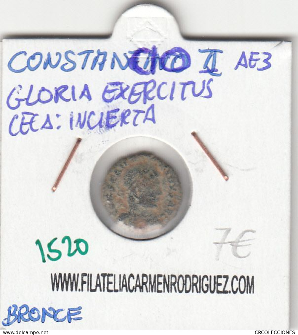 CRE1520 MONEDA ROMANA CONSTANCIO I VER DESCRIPCION EN FOTO - Sonstige & Ohne Zuordnung