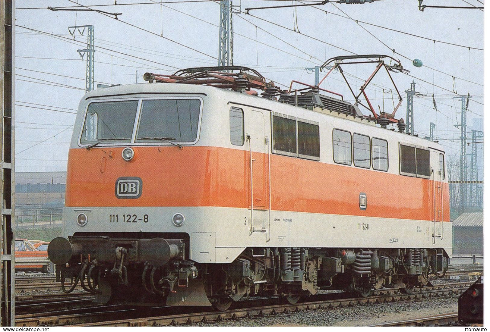 Locomotives Deutsche  - Baureihe 111 Elektrische Lokomotive Rhein-Ruhr -  CPM - Trains