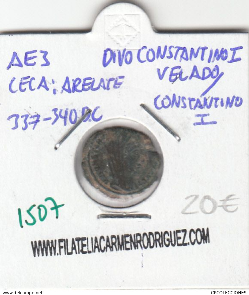 CRE1507 MONEDA ROMANA AE3 VER DESCRIPCION EN FOTO - Other & Unclassified
