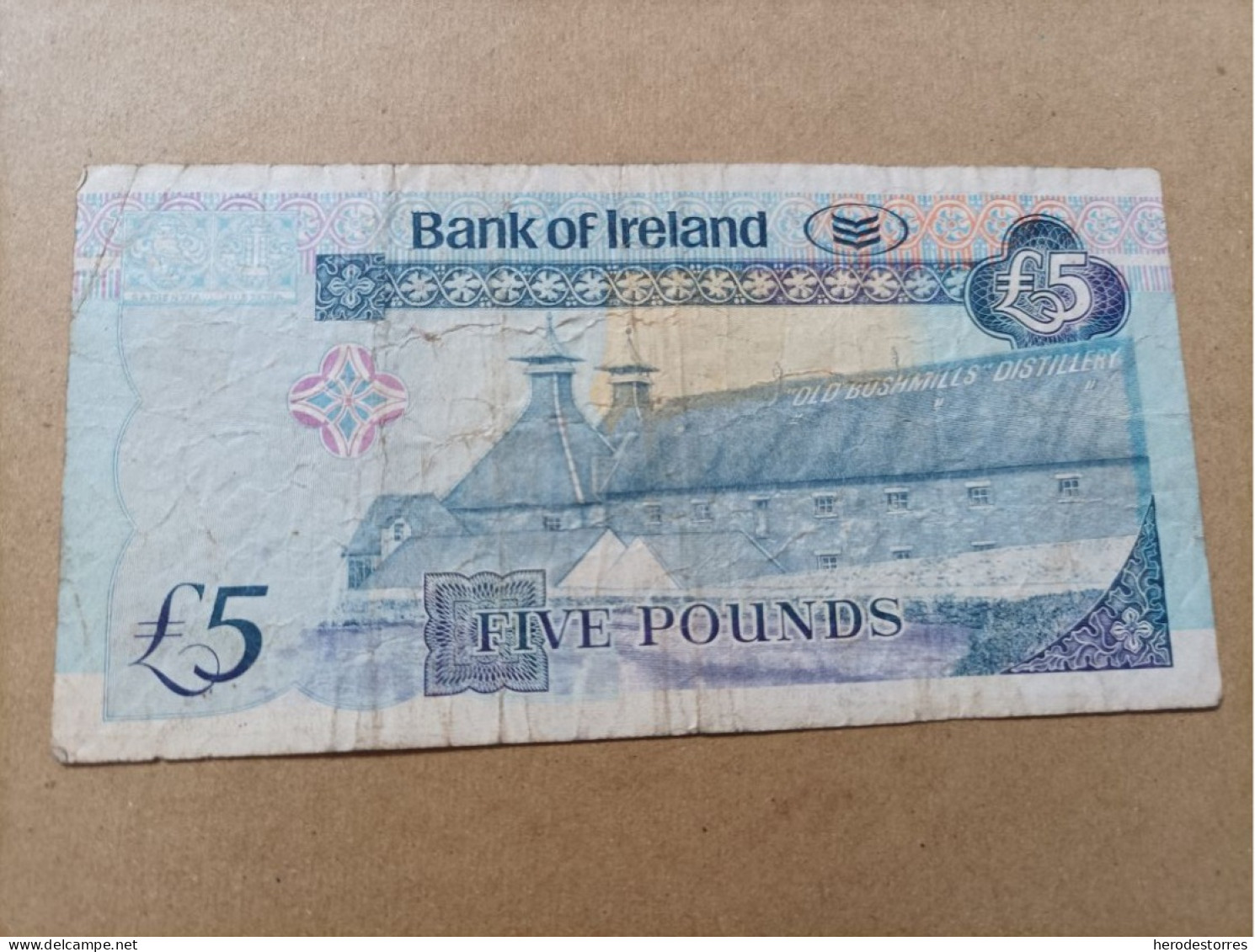 Billete De Irlanda De 5 Libras, Año 2013 - Irland