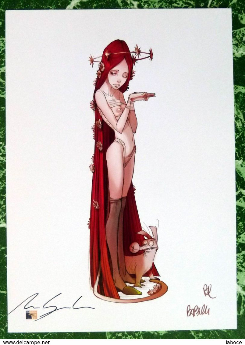 BARBUCCI - CANEPA Ex Libris Signé SKY DOLL AGAPE Editions Du Café - Ilustradores A - C