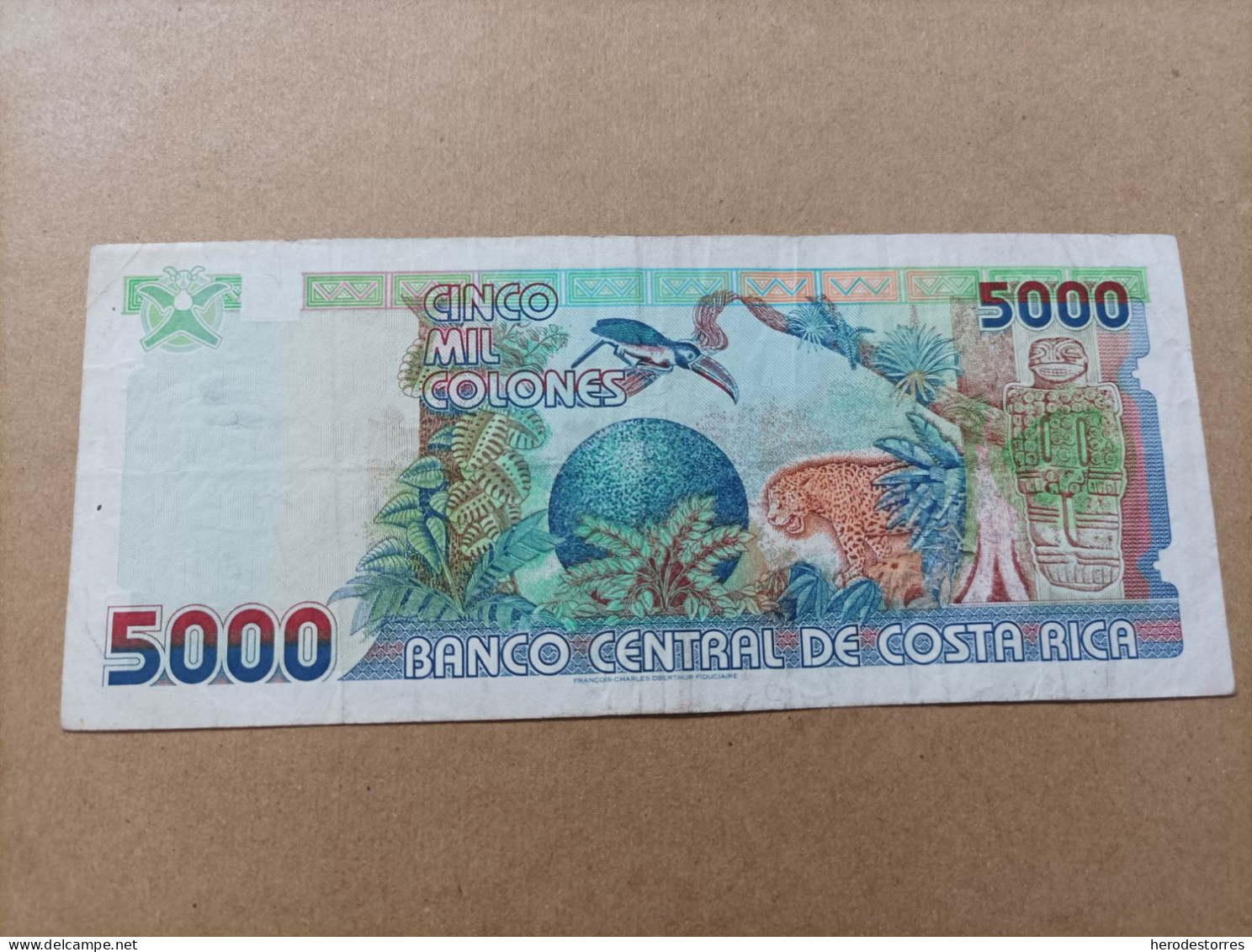 Billete De Costa Rica De 5000 Colones, Año 2004 - Costa Rica