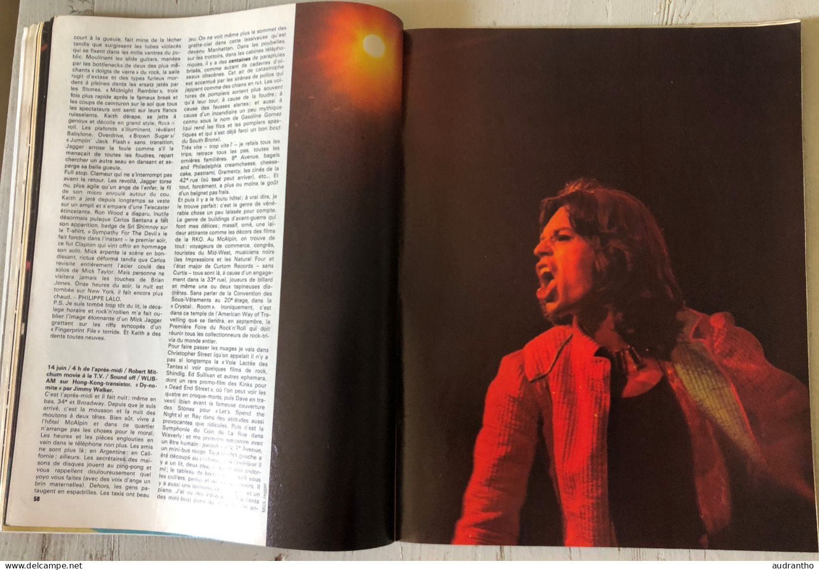 revue ROCK & FOLK n°103 d'août 1975 Rolling Stones - Pink Floyd Beach Boys