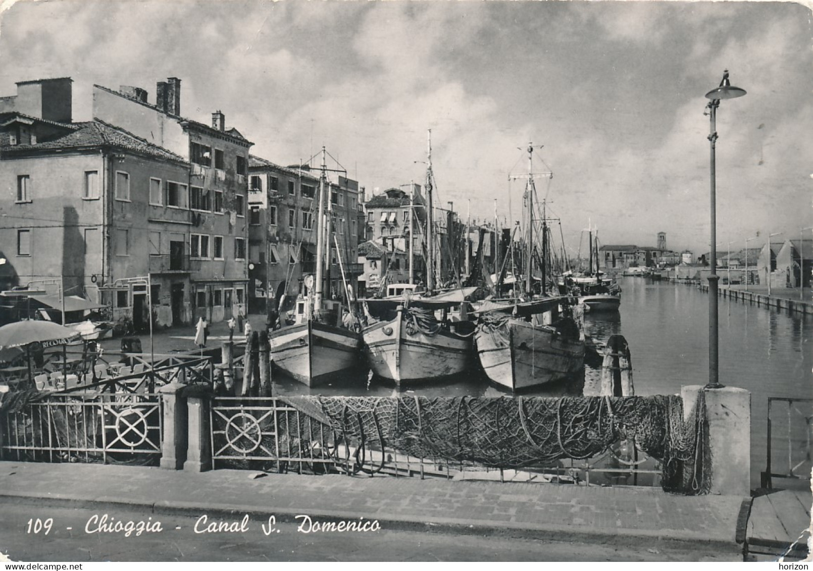 2e.980  CHIOGGIA - Venezia - Canal S. Domenico - 1962 - Chioggia
