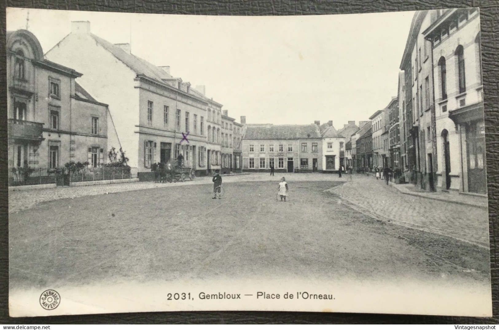 GEMBLOUX  Place De L’Orneau. 1 CP Postée En 1913 - Gembloux