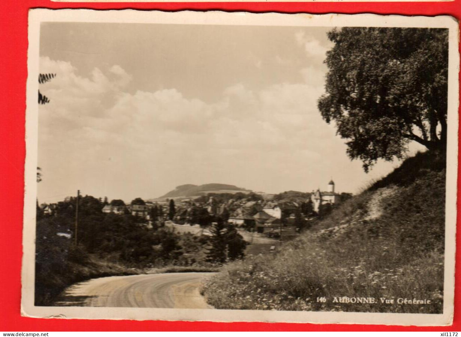 DBA-29  Aubonne édepuis La Route De St.-Livres Et Lavigny. Metzger 146  Circulé  - Aubonne