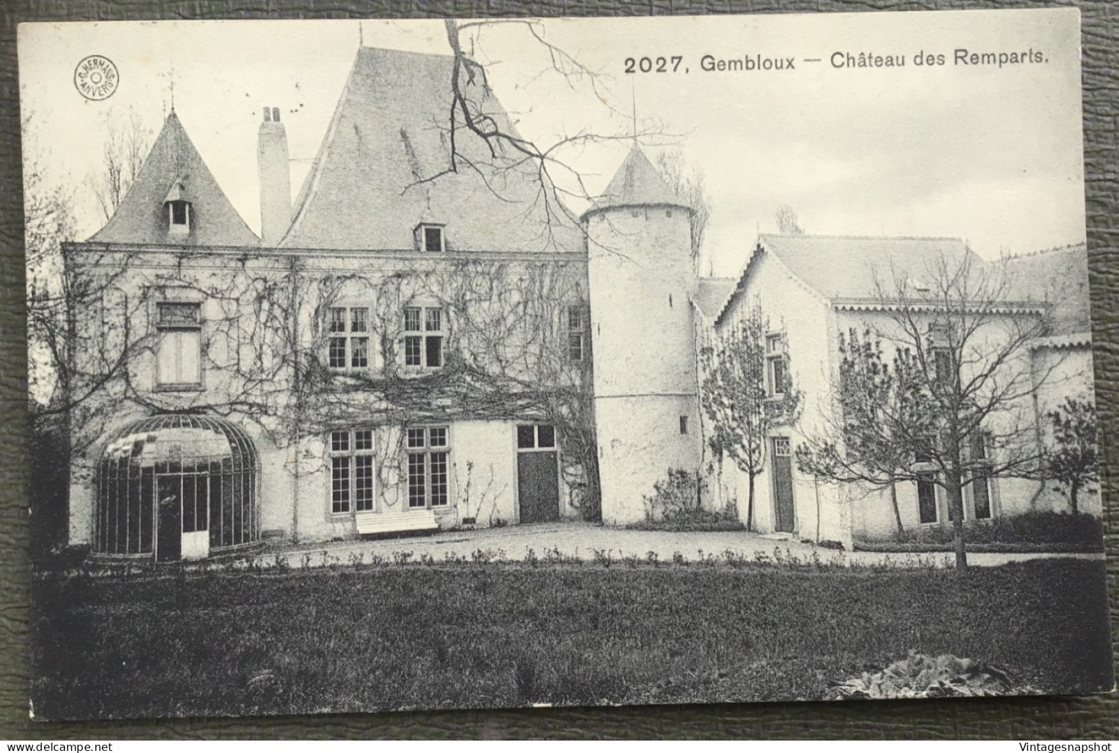 GEMBLOUX  Château Des Remparts. 1 CP Postée En 1913 - Gembloux